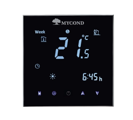 Advantages of the Mycond New Touch heating floor thermostat with additional modifications.