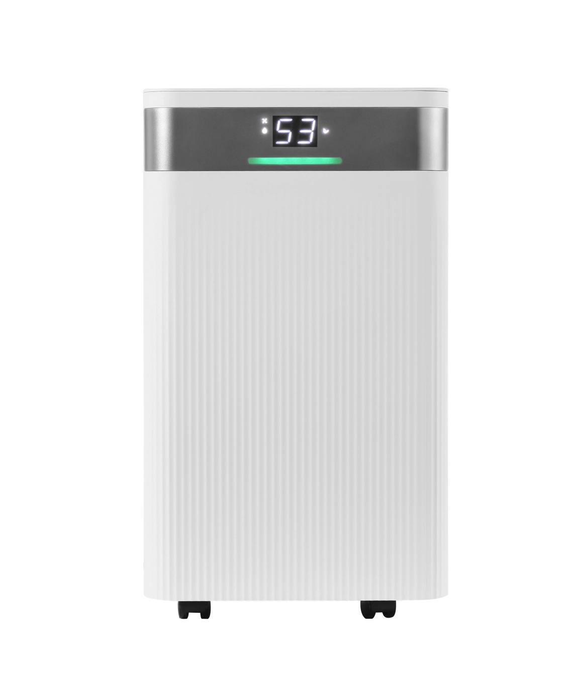 The TIBO Eco 12 dehumidifier efficiently reduces indoor humidity.