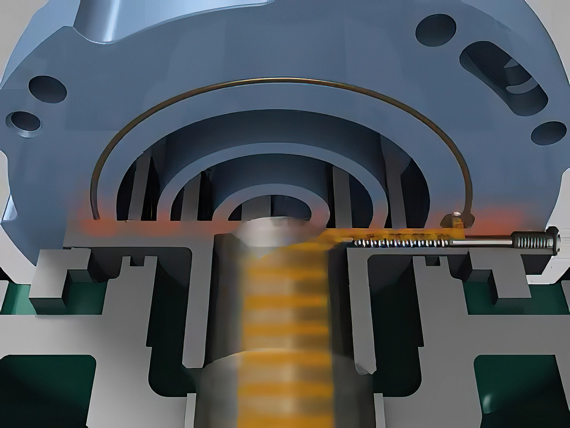 Advanced Daikin scroll compressor enhances MRF-6 system efficiency and reliability.