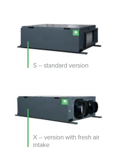 MSHA(C) series dehumidifier in an indoor pool setting.