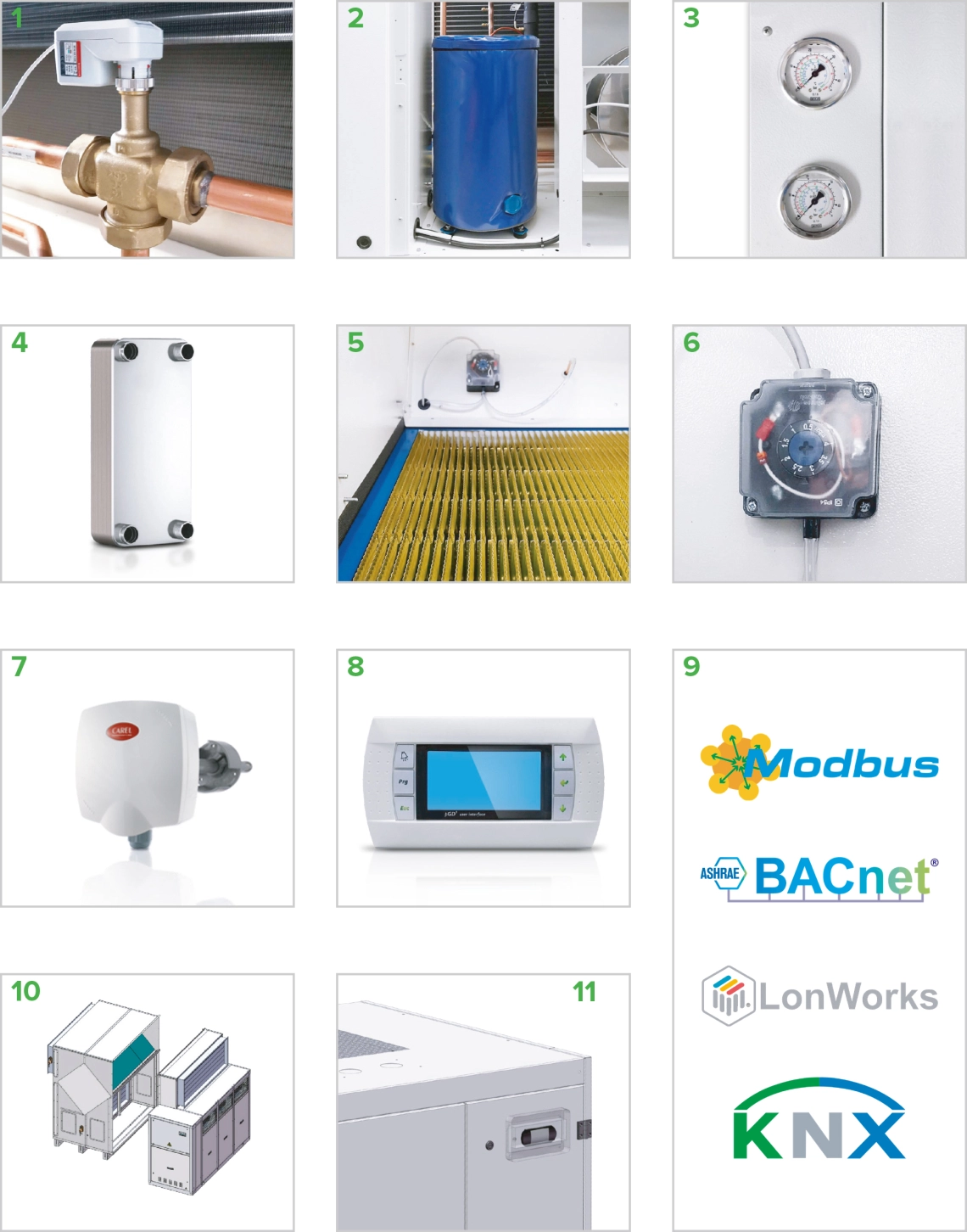 Diagram of MSTR/MSPR series dehumidifiers for swimming pools.