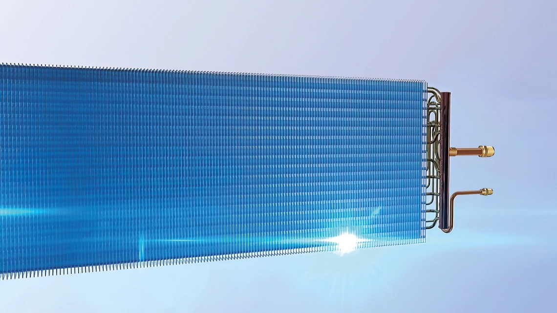Cross-section of efficient fresh air ventilation system.