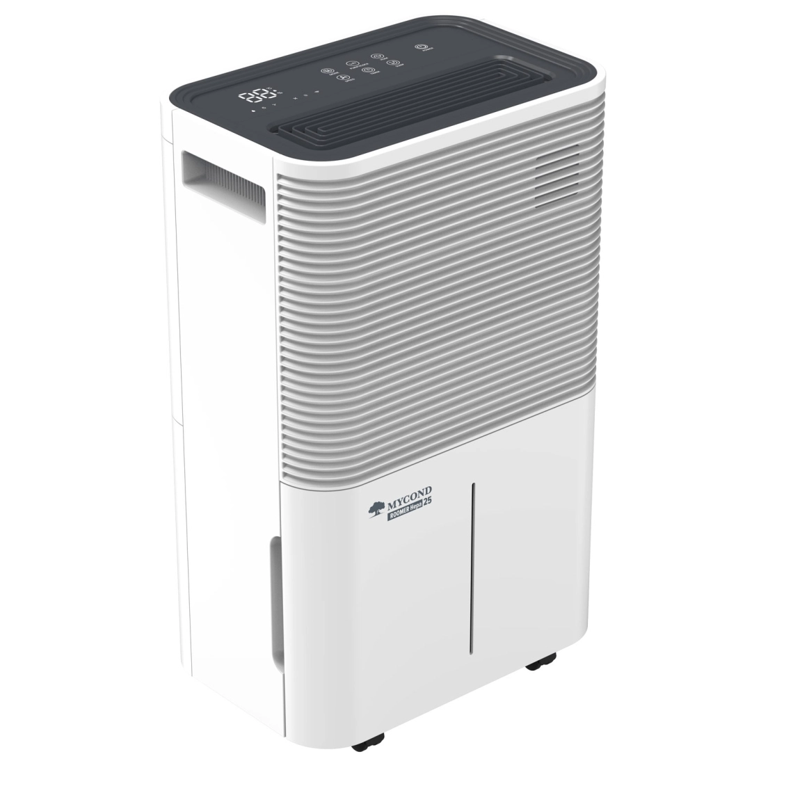 Roomer Hepa 25 series dehumidifier with UV lamp enhancement.