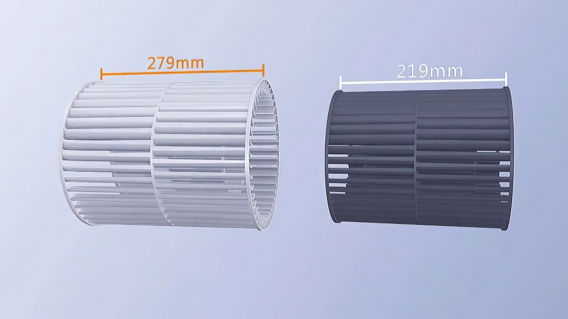 Diagram showcasing MyCond&#039;s high ESP duct system for efficient airflow.