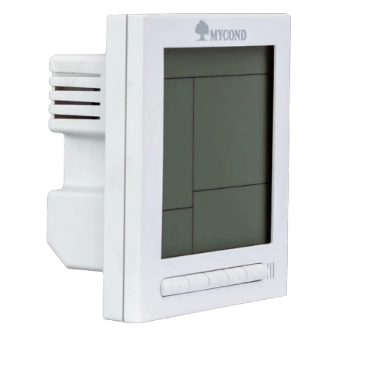 Front view of MyCond MHDM-D series air humidifier showing key features.