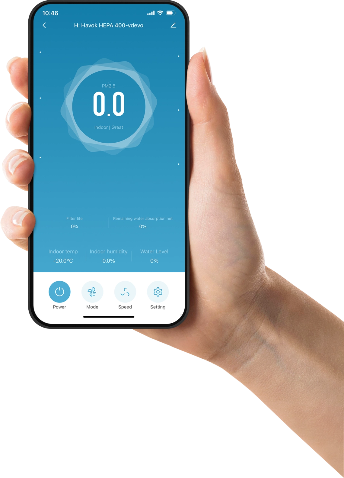 MyCond H:HAVOK HEPA 400 Built-in Wi-Fi for control