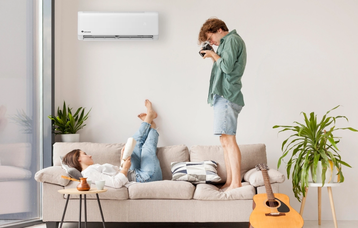 Mycond Wall-mounted fan coils MHW Q series comfort in the room