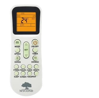 Mycond Wall-mounted fan coils MHW Q series remote control