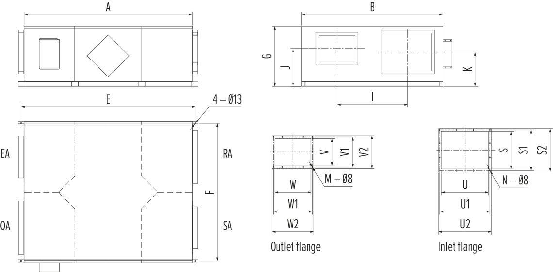 MyCond MV***I-W Overall dimensions - 3
