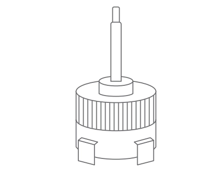 Stepless adjustable EC fans for modular heat pumps.