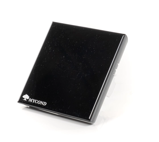 Mycond Block thermostat with intuitive control interface.