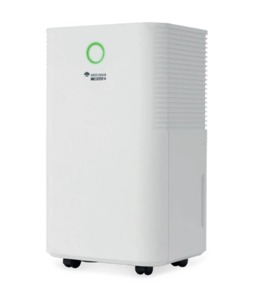 Modern design of the TIBO Smart 10 air dehumidifier.