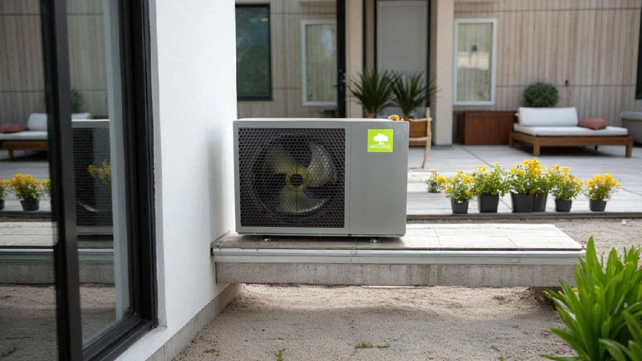 Mycond BeeEco unit operating reliably at sub-zero temperatures