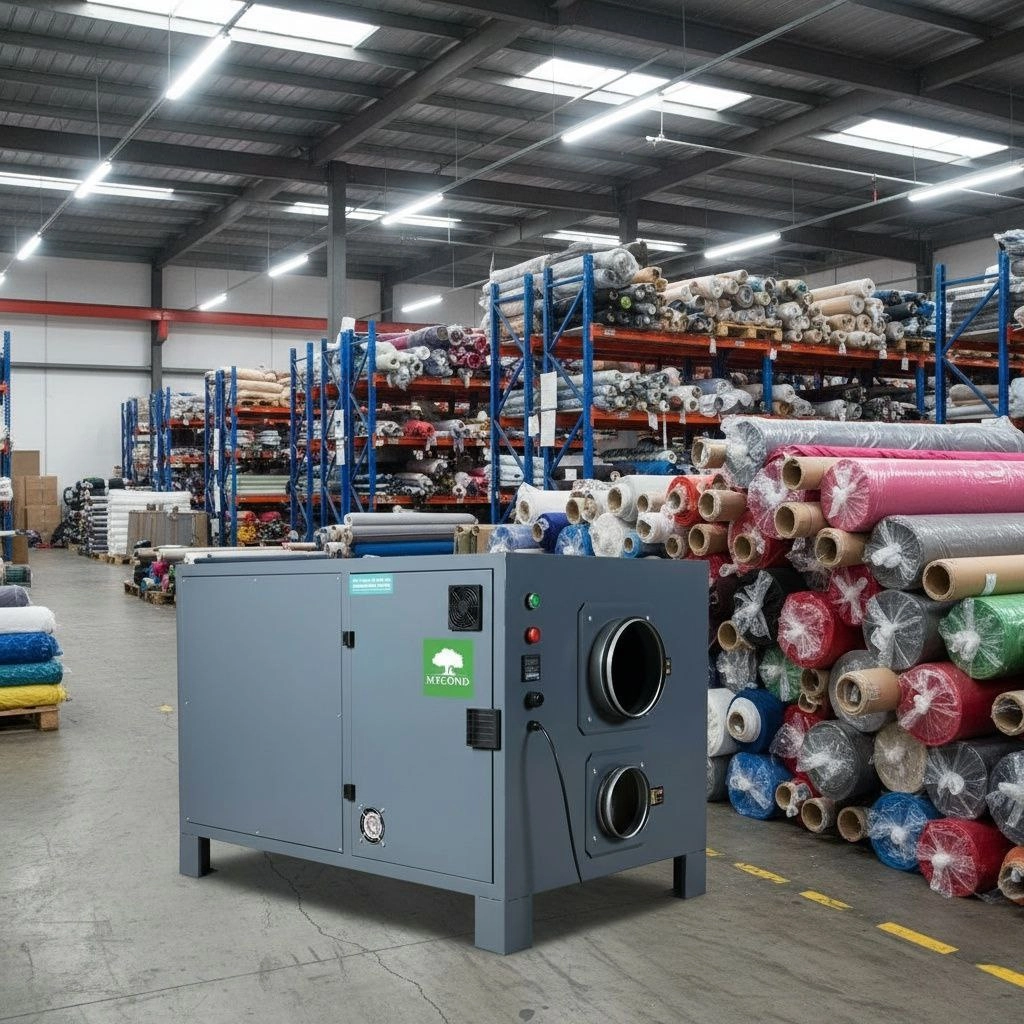 Adsorption air dehumidifier for the food industry Mycond DESS