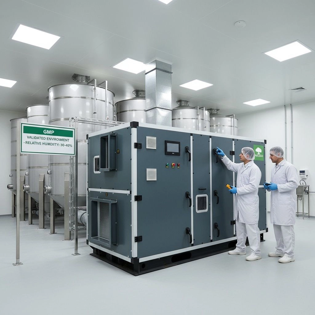 Adsorption air dryer for warehouse premises Mycond DESS