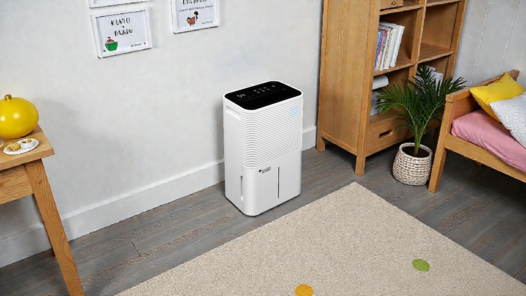 Air dehumidifier with HEPA filtration and auto-shutoff timer Mycond Roomer Hepa 25