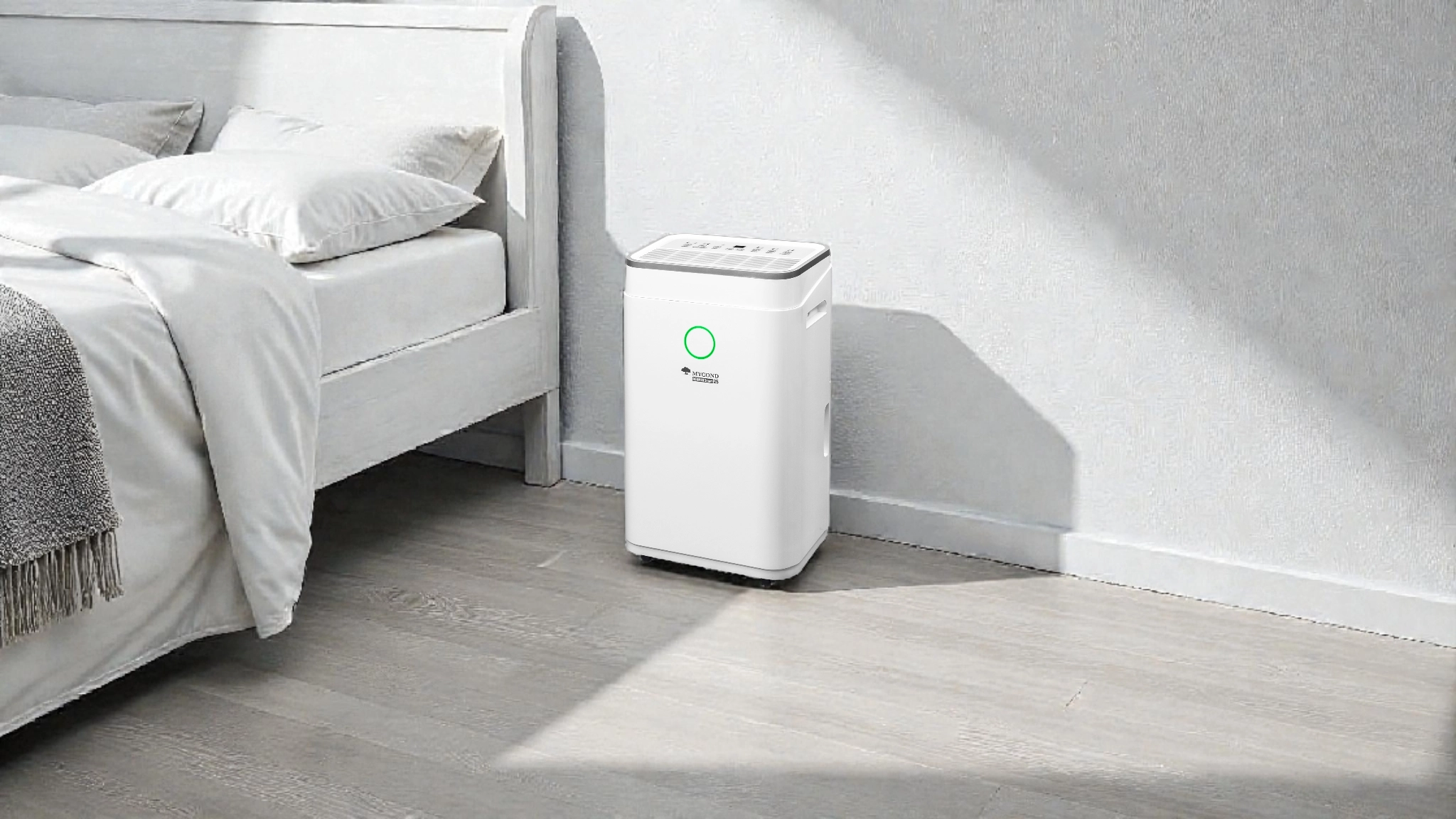 Air dehumidifier with wheels - mobile design Mycond Roomer Smart 25
