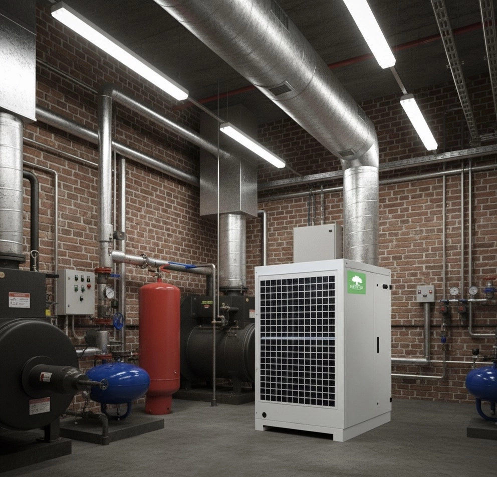 Compression air dehumidifier R410A stable operation Mycond MID MSP