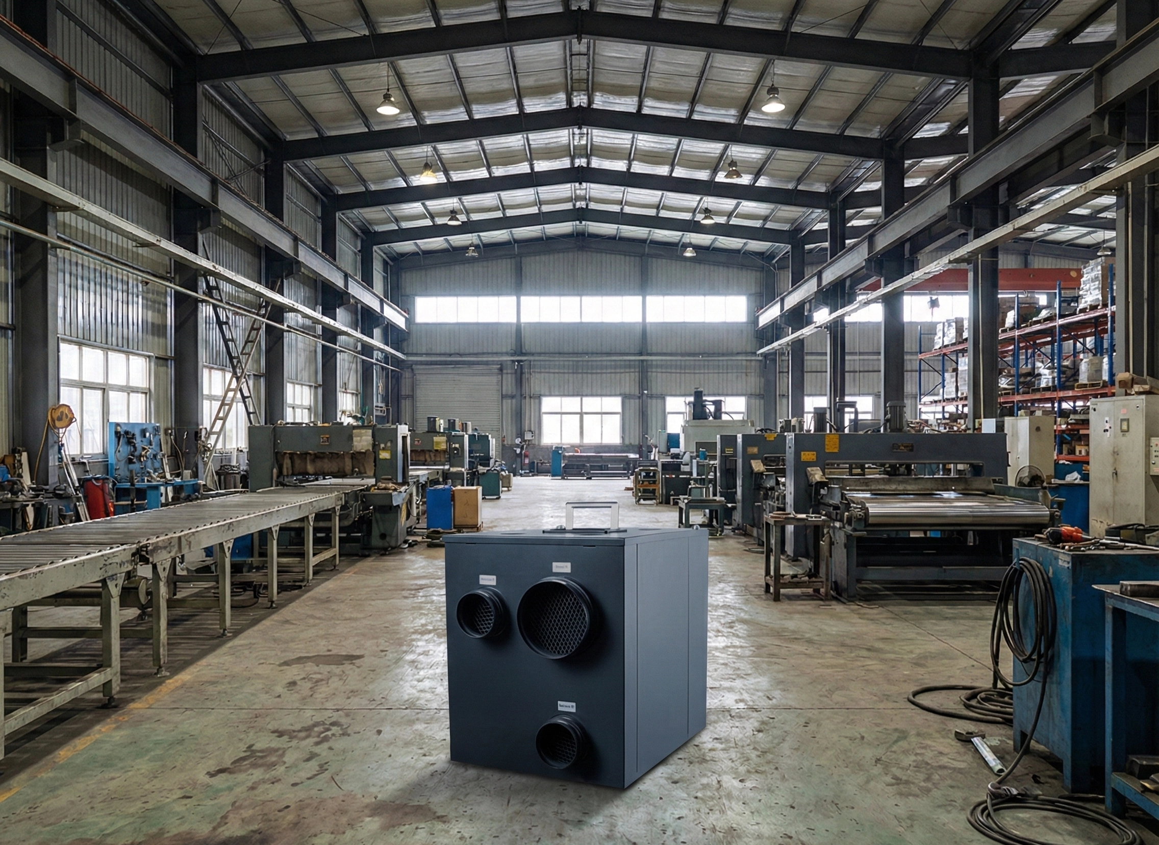 Comparison between cooling-based and desiccant dehumidification methods for DESS-80 project