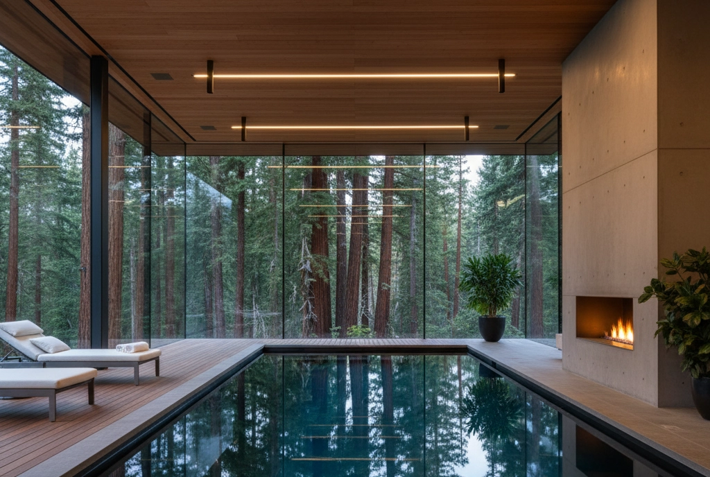 Dehumidifier for a pool in a private house with automatic control Mycond MBA-G