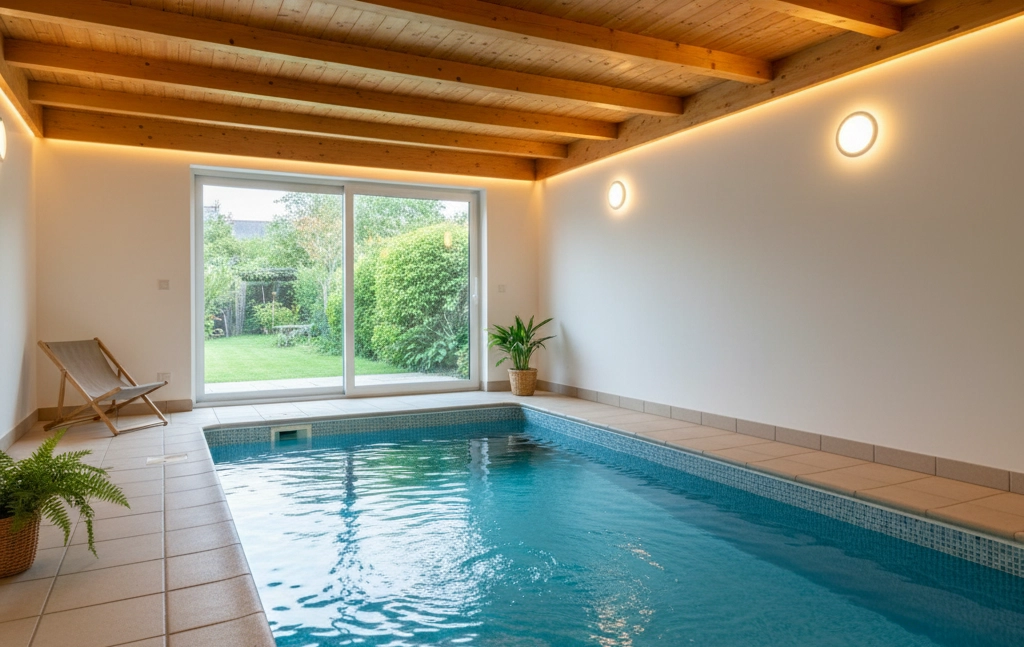 Dehumidifier for wet pool rooms with humidity control Mycond MBA-G