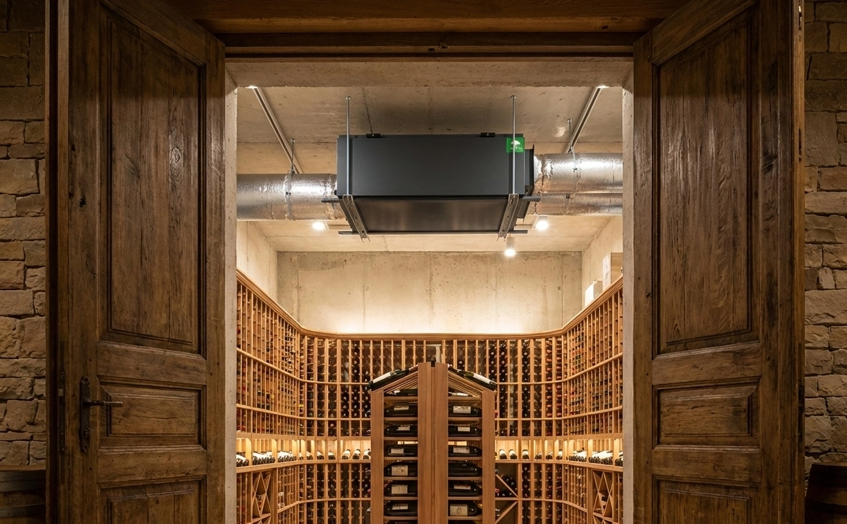 Duct dehumidifier for large pool areas Mycond MSHAC