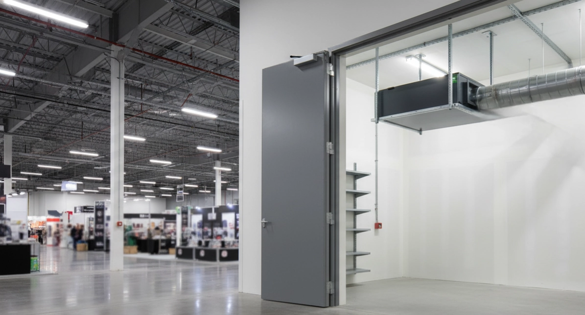 Duct dehumidifier for pools operation at low temperatures Mycond MSHAC