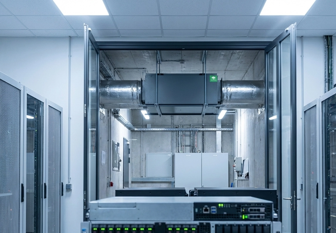 Duct dehumidifier for swimming pools with high humidity operation Mycond MSHAC