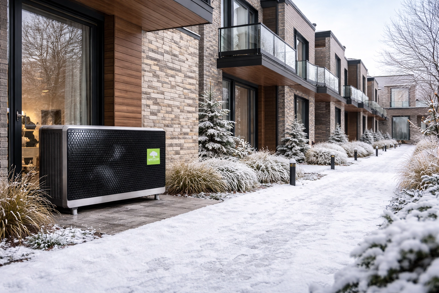 Heat pump eco-friendly heating and cooling Mycond BeeSmart