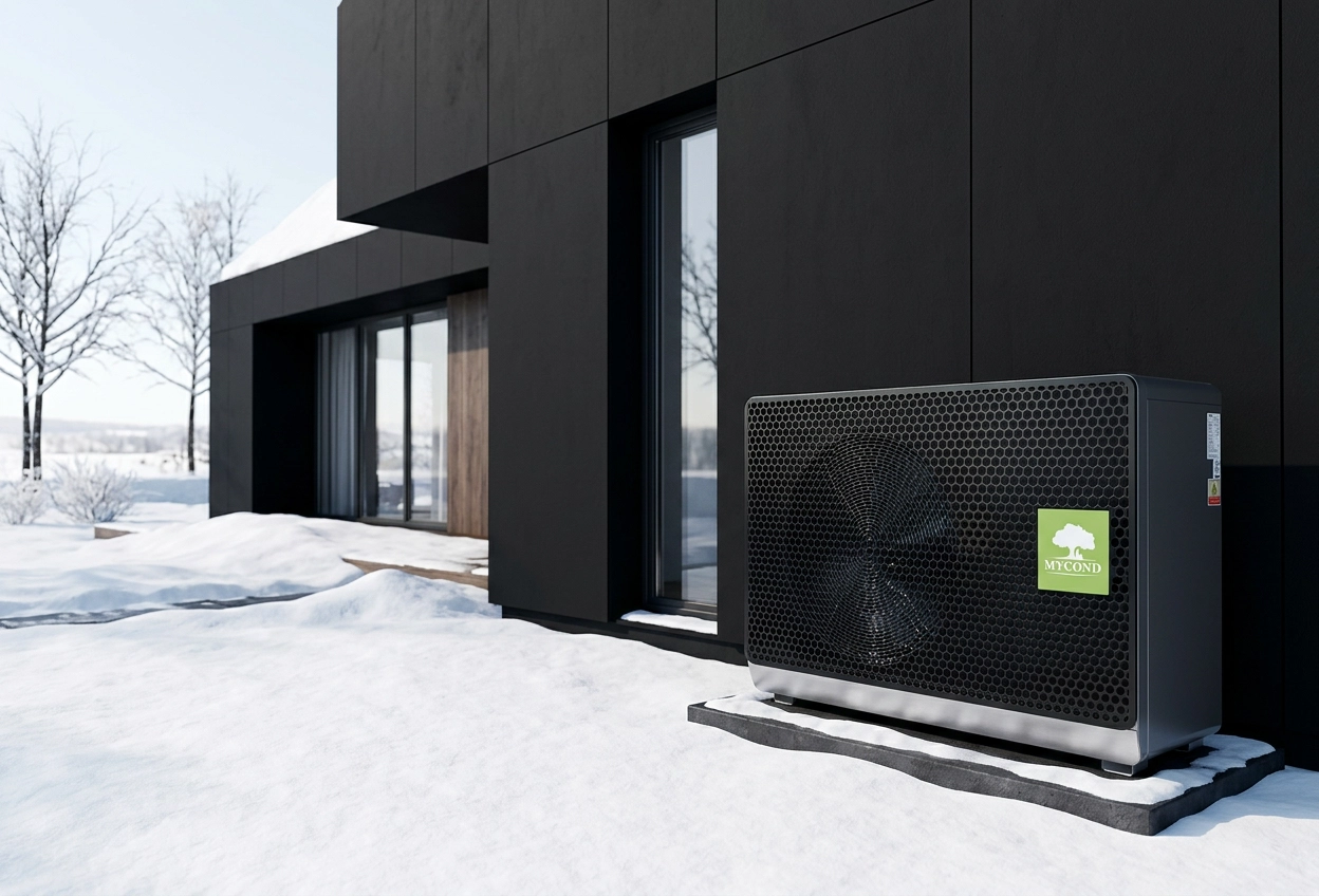 Heat pump energy-efficient climate solution Mycond BeeSmart