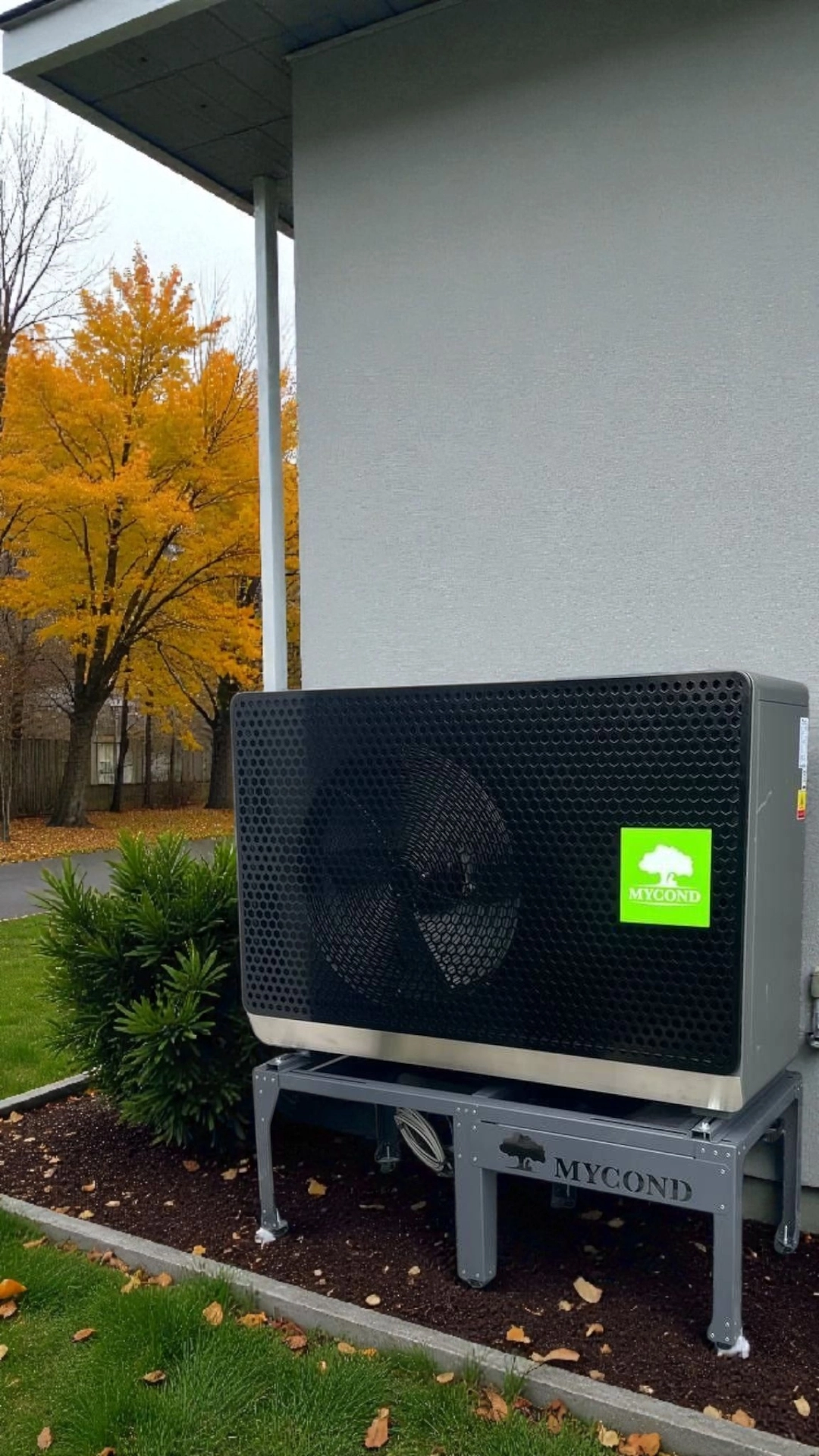 Heat pump for apartment with integration to fan coil units Mycond BeeSmart