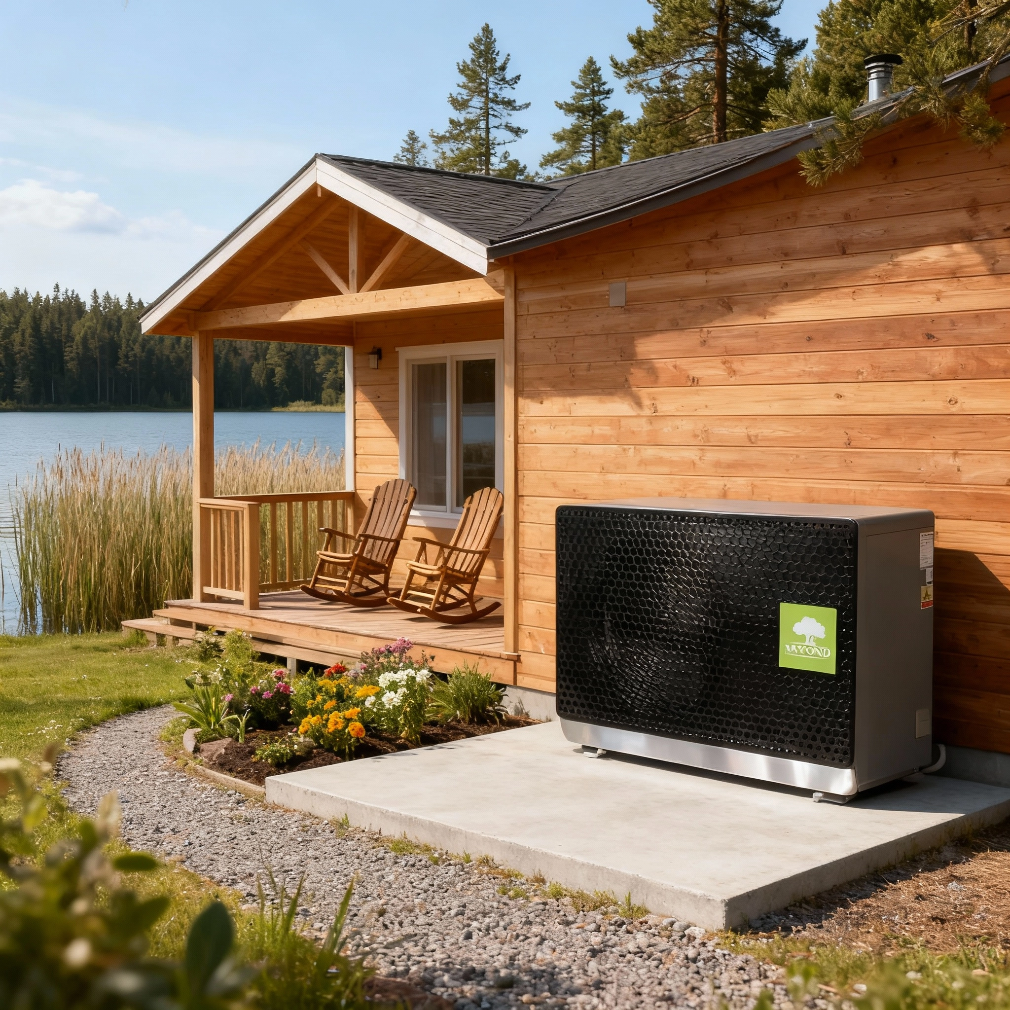 Heat pump for apartment with intelligent automation Mycond BeeSmart