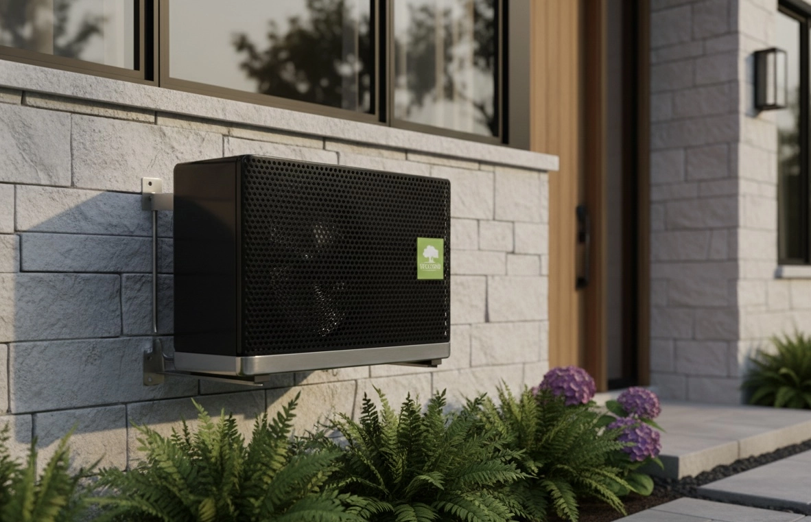 Heat pump for apartment with intelligent cooling and fan coil units Mycond BeeSmart