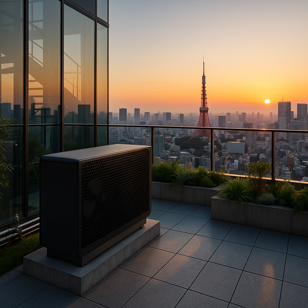 Heat pump for warehouse facilities Mycond BeeSmart