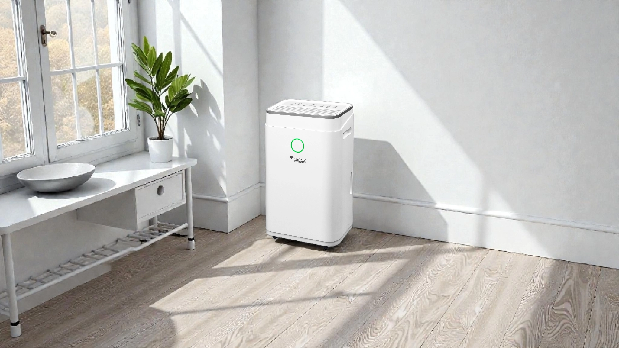 Household air dehumidifier with high performance Mycond Roomer Smart 25