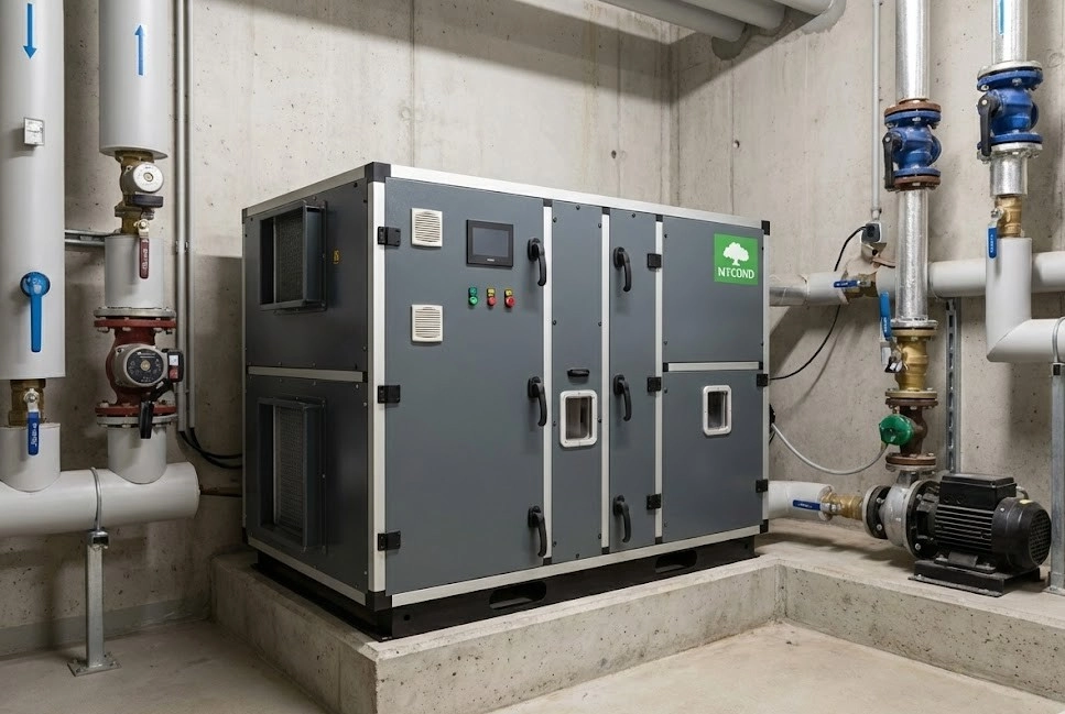 Industrial desiccant dehumidifier for dry zones Mycond DESS