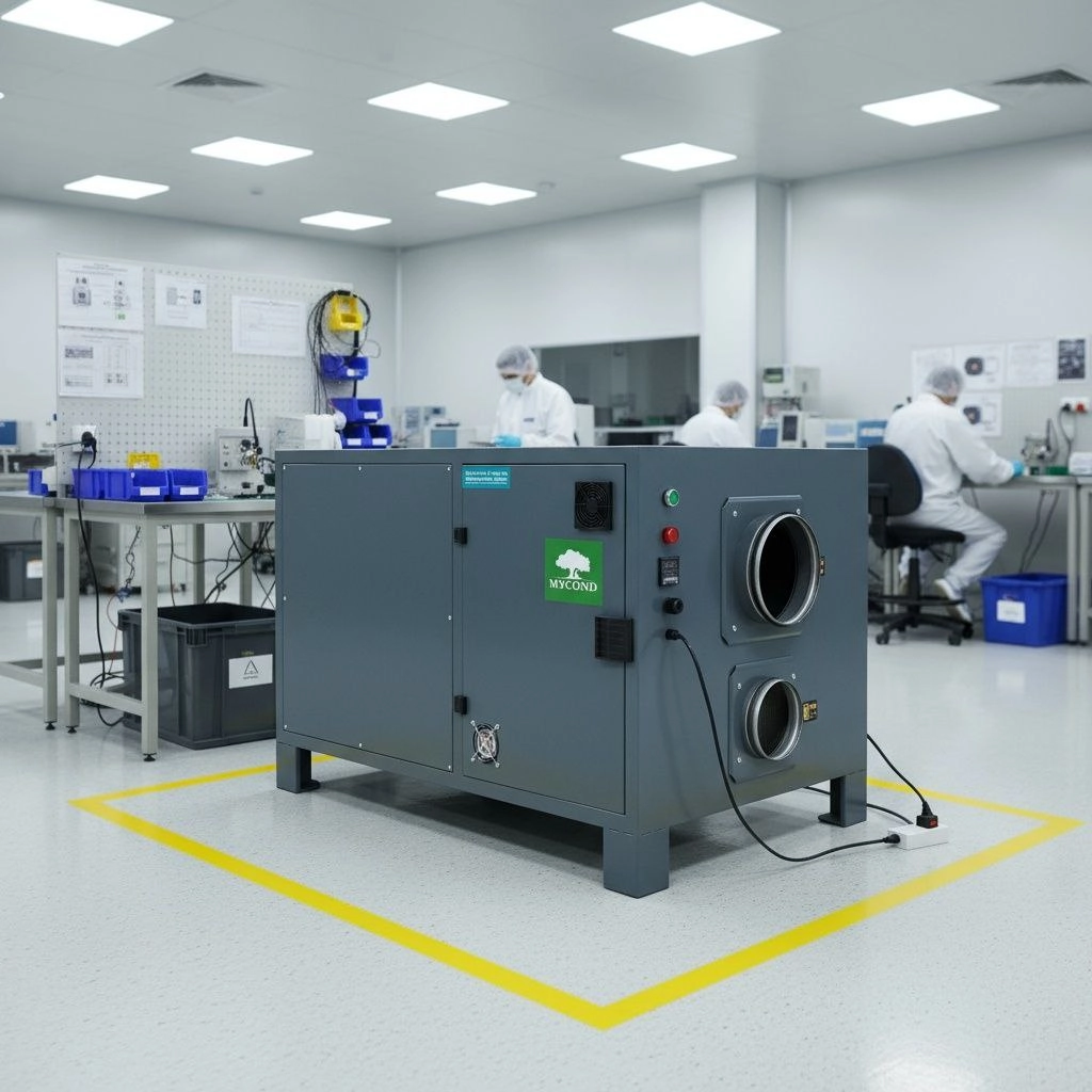 Rotary air dryer for continuous operation Mycond DESS