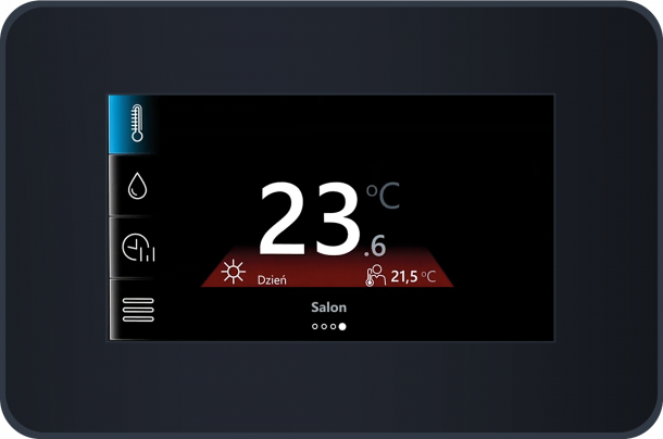 Сentral controller of heat pumps IQ 200