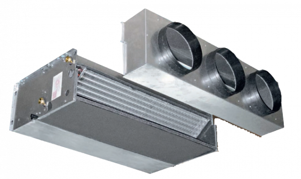 Medium ESP duct fan coil units HPL series