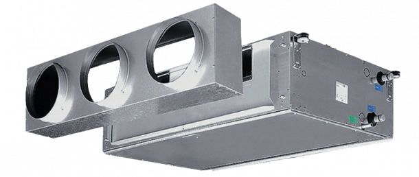 High ESP duct fan coil units, DFCL series