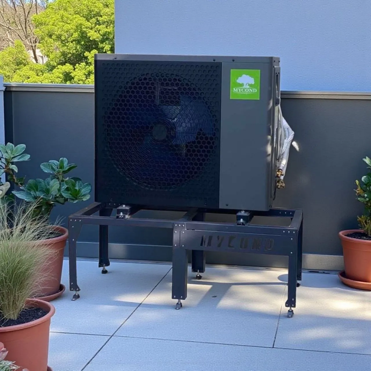 Family residence with MyCond Split heat pumps BeeHeat series