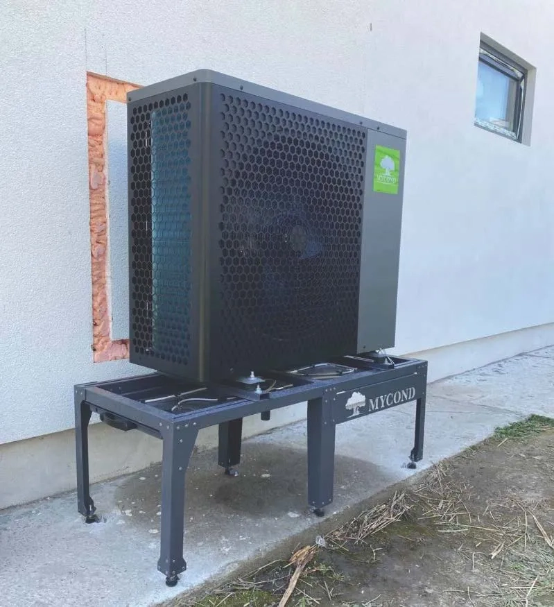 Residential home heating with Mycond BeeHeat Split Heat Pump