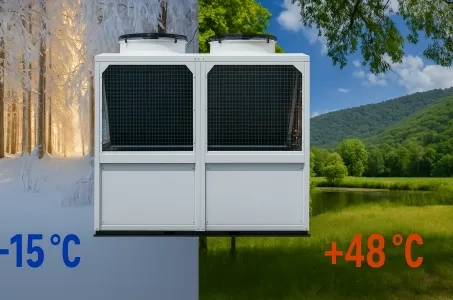 How a modular heat pump saves on heating without heat loss