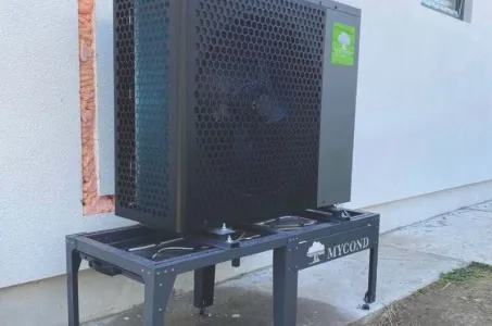 Residential home heating with Mycond BeeHeat Split Heat Pump