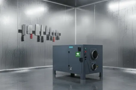 Engineering calculation of air dehumidification systems for environmental test chambers: dynamic modes and a wide temperature range