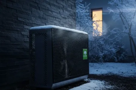 Low-temperature vs high-temperature systems: COP 3.27 vs 1.73