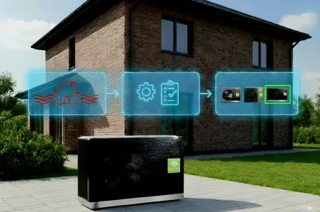 Methodology for calculating heat pump capacity: from heat losses to model selection