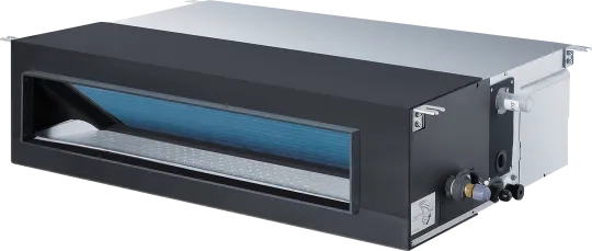 Ducted unit with high static pressure