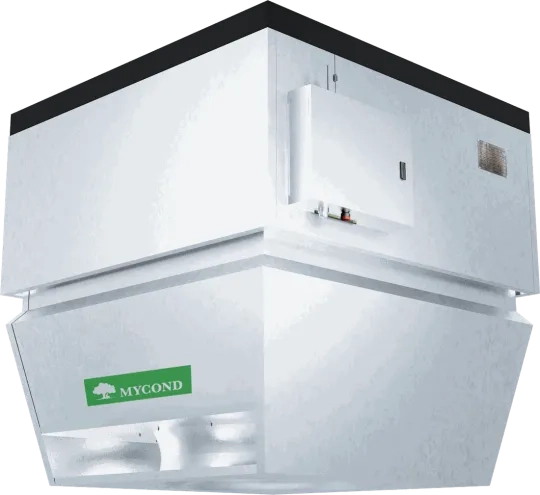 Mycond OXA-ED — electric warm air heating unit