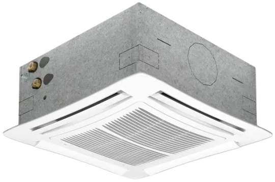 Four-way cassette-type fan coil unit TopLine series